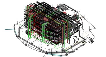 مدل سازی ساختمانBIM MEP