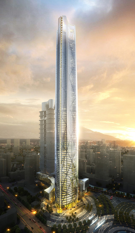 Dongfeng Plaza Landmark Tower / Eye of Spring Trade Center